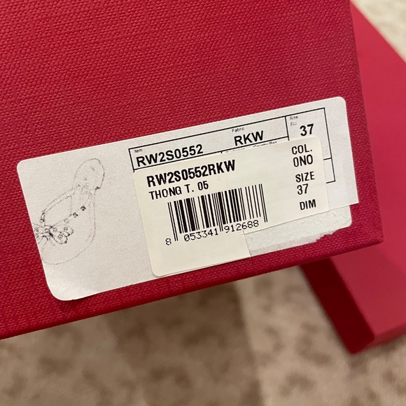 Rare all black Valentino Rock Stud sandals! Black Rock Studs! - Picture 8 of 8